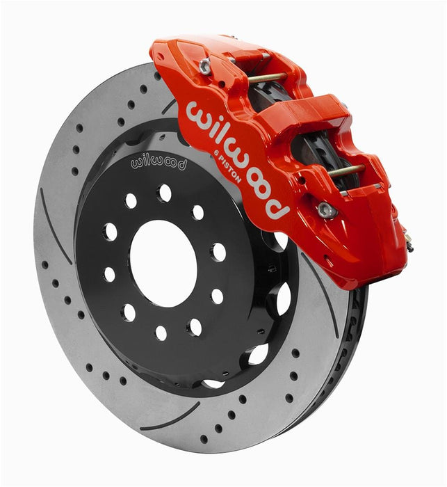 Wilwood Disc Brakes Wilwood AERO6 Big Brake Front Brake Kits 140-15892-DR Autofit