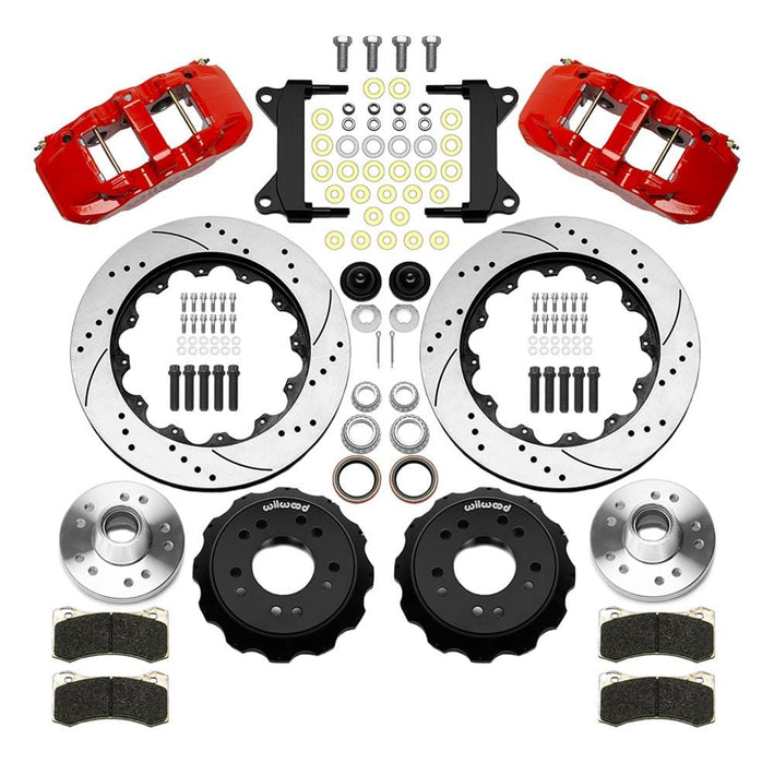 Wilwood Disc Brakes Wilwood AERO6 Big Brake Front Brake Kits 140-15943-DR Autofit