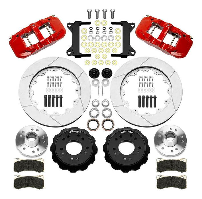 Wilwood Disc Brakes Wilwood AERO6 Big Brake Front Brake Kits 140-15943-R Autofit