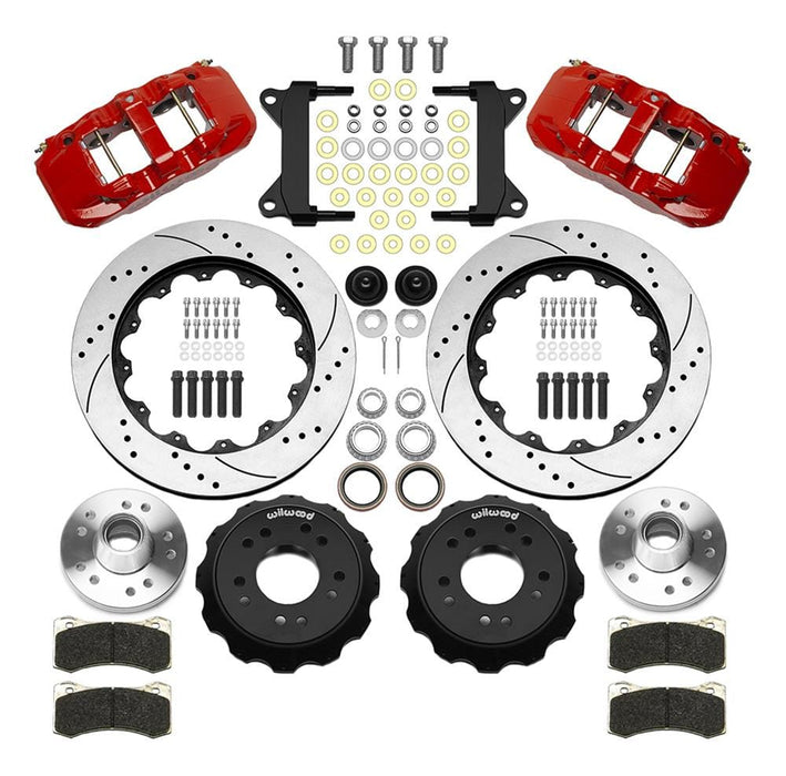 Wilwood Disc Brakes Wilwood AERO6 Big Brake Front Brake Kits 140-15951-DR Autofit