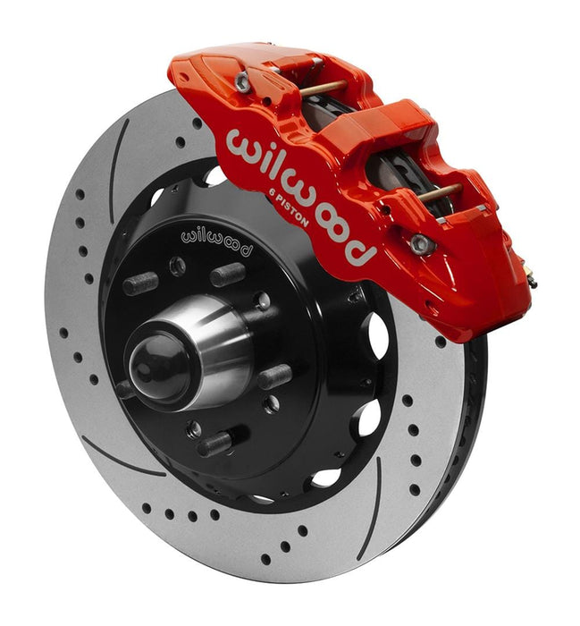 Wilwood Disc Brakes Wilwood AERO6 Big Brake Front Brake Kits 140-15951-DR Autofit