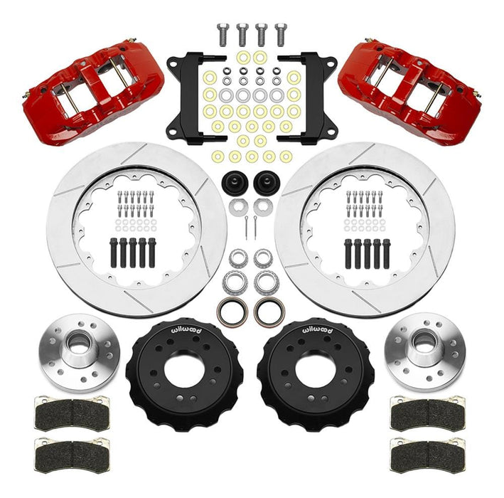 Wilwood Disc Brakes Wilwood AERO6 Big Brake Front Brake Kits 140-15951-R Autofit