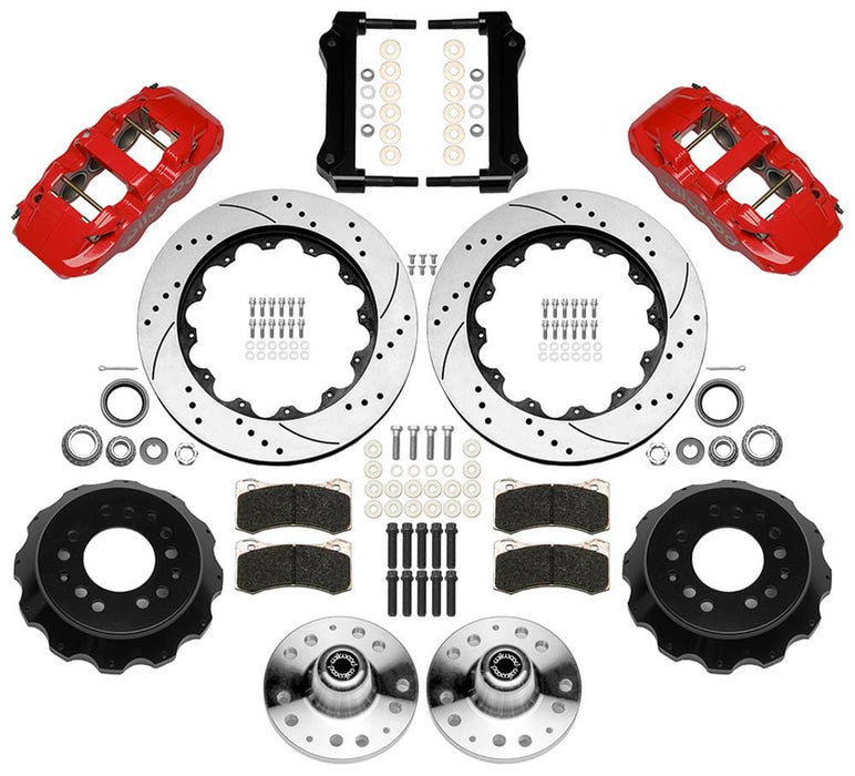 Wilwood Disc Brakes Wilwood AERO6 Big Brake Front Brake Kits 140-16197-DR Autofit