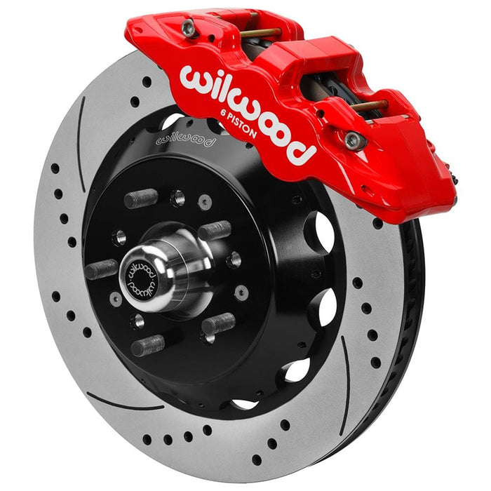 Wilwood Disc Brakes Wilwood AERO6 Big Brake Front Brake Kits 140-16197-DR Autofit