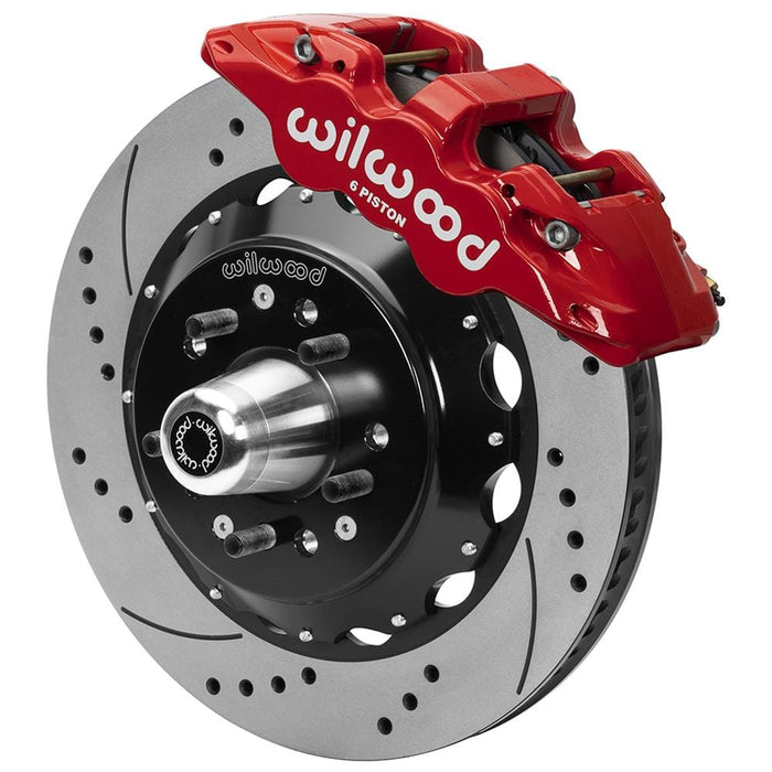 Wilwood Disc Brakes Wilwood AERO6 Big Brake Front Brake Kits 140-16246-DR Autofit