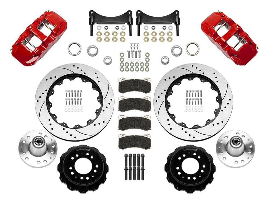Wilwood Disc Brakes Wilwood AERO6 Big Brake Front Brake Kits 140-16246-DR Autofit