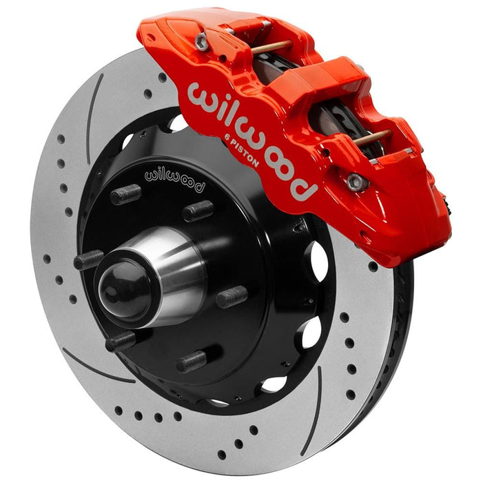 Wilwood Disc Brakes Wilwood AERO6 Big Brake Front Brake Kits 140-16459-DR Autofit