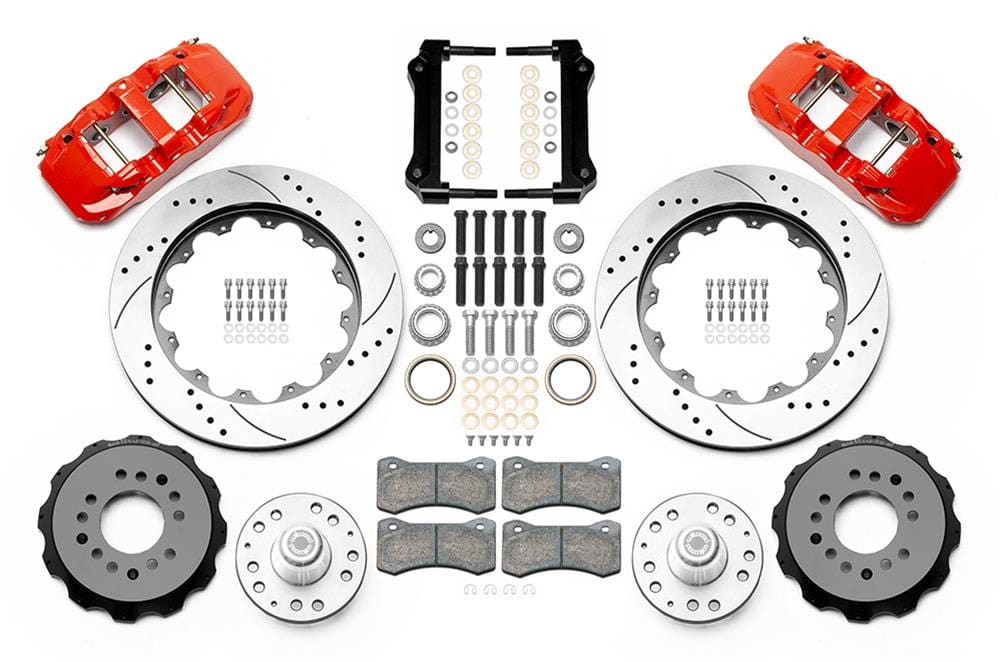 Wilwood Disc Brakes Wilwood AERO6 Big Brake Front Brake Kits 140-16910-DR Autofit