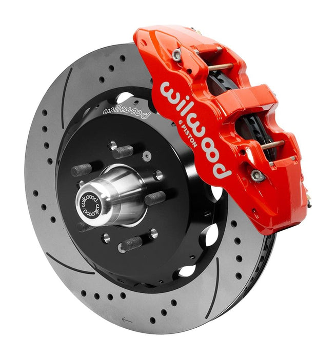 Wilwood Disc Brakes Wilwood AERO6 Big Brake Front Brake Kits 140-16910-DR Autofit