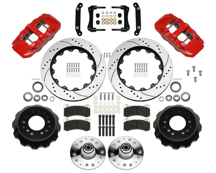 Wilwood Disc Brakes Wilwood AERO6 Big Brake Front Brake Kits 140-17149-DR Autofit