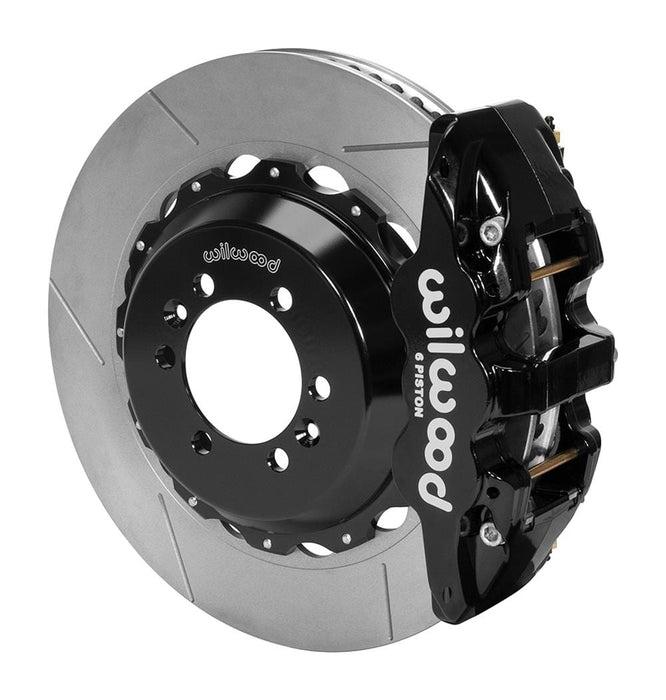 Wilwood Disc Brakes Wilwood AERO6 Big Brake Rear Brake Kits for OE Parking Brakes 140-15498 Autofit