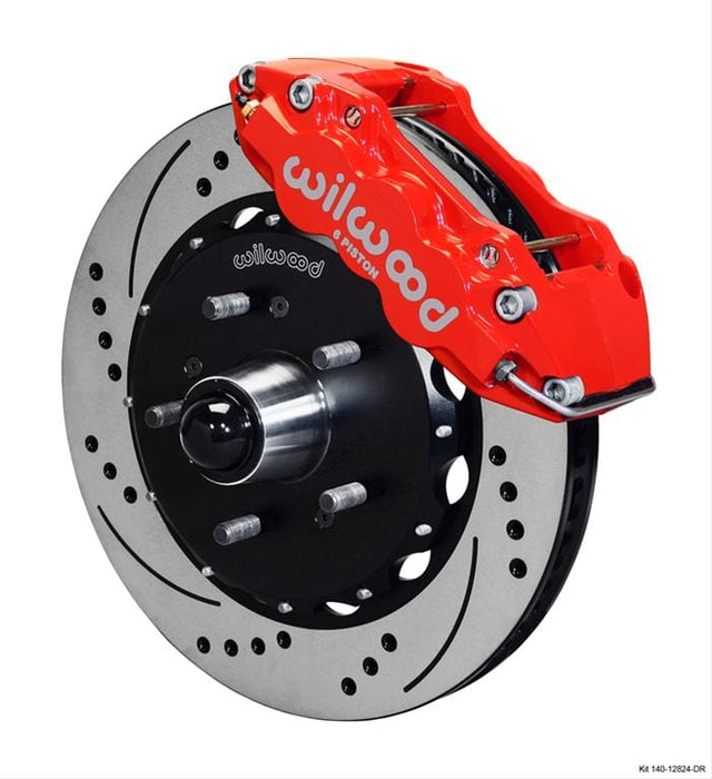 Wilwood Disc Brakes Wilwood AERO6 Big Brake Truck Front Brake Kits 140-12824-DR Autofit