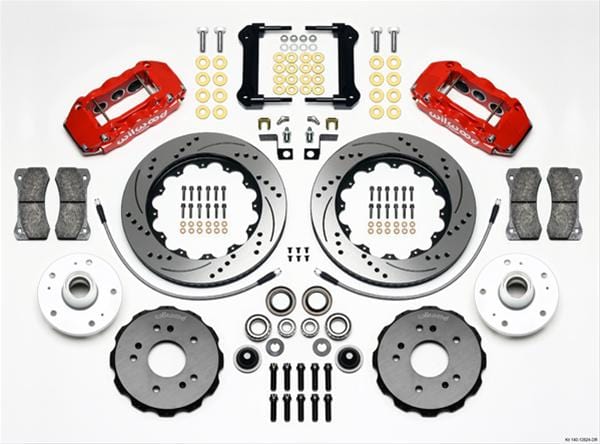 Wilwood Disc Brakes Wilwood AERO6 Big Brake Truck Front Brake Kits 140-12824-DR Autofit