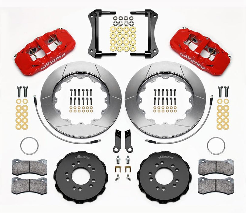 Wilwood Disc Brakes Wilwood AERO6 Racing Big Brake Front Brake Kits 140-13685-R Autofit