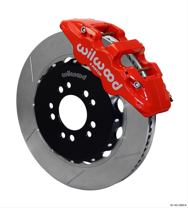Wilwood Disc Brakes Wilwood AERO6 Racing Big Brake Front Brake Kits 140-13685-R Autofit