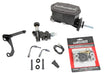Wilwood Disc Brakes Wilwood Aluminum Tandem Compact Master Cylinder Kits 261-15544-BK Autofit