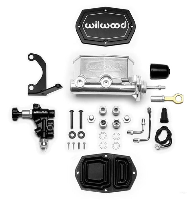 Wilwood Disc Brakes Wilwood Aluminum Tandem Compact Master Cylinder Kits 261-15545-P Autofit