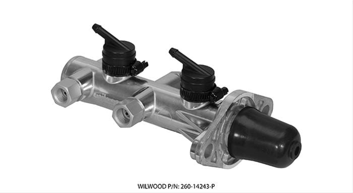 Wilwood Disc Brakes Wilwood Aluminum Tandem Master Cylinders 260-14243-P Autofit
