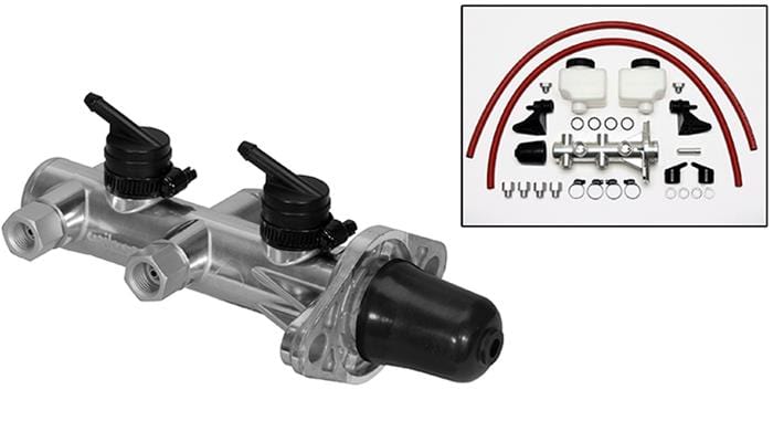 Wilwood Disc Brakes Wilwood Aluminum Tandem Master Cylinders 260-14244-P Autofit