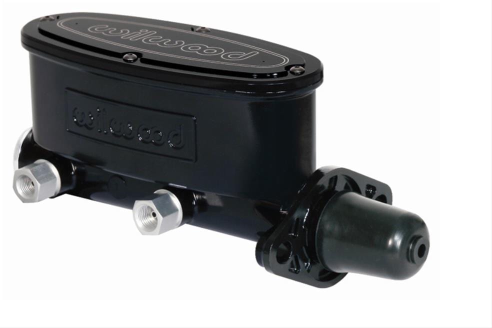 Wilwood Disc Brakes Wilwood Aluminum Tandem Master Cylinders 260-8555-BK Autofit