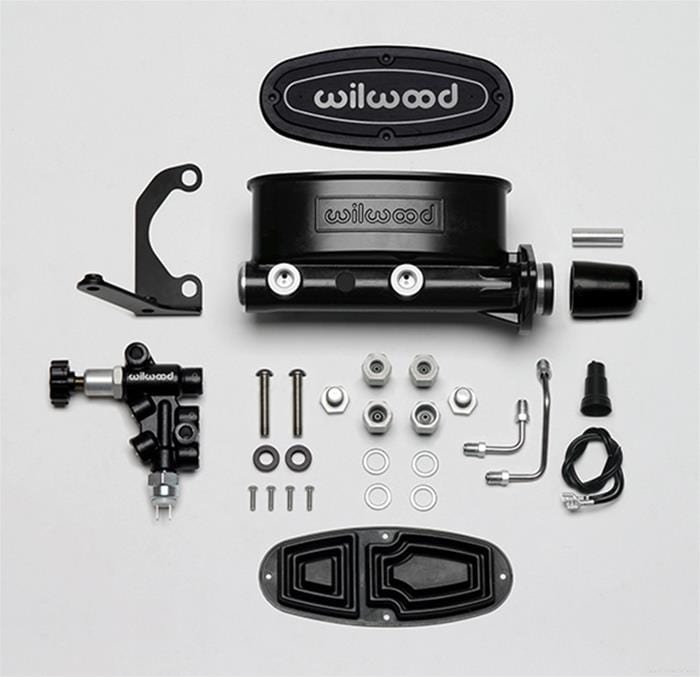 Wilwood Disc Brakes Wilwood Aluminum Tandem Master Cylinders 261-13270-BK Autofit