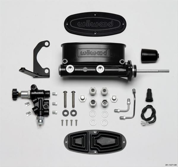 Wilwood Disc Brakes Wilwood Aluminum Tandem Master Cylinders 261-13271-BK Autofit