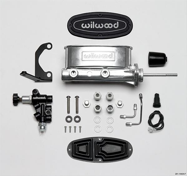 Wilwood Disc Brakes Wilwood Aluminum Tandem Master Cylinders 261-13626-P Autofit