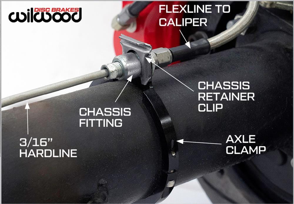 Wilwood Disc Brakes Wilwood Brake Flexline Kits 220-17289 Autofit