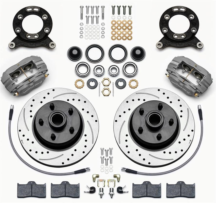 Wilwood Disc Brakes Wilwood Classic Series Dynalite Front Brake Kits 140-13476-D Autofit