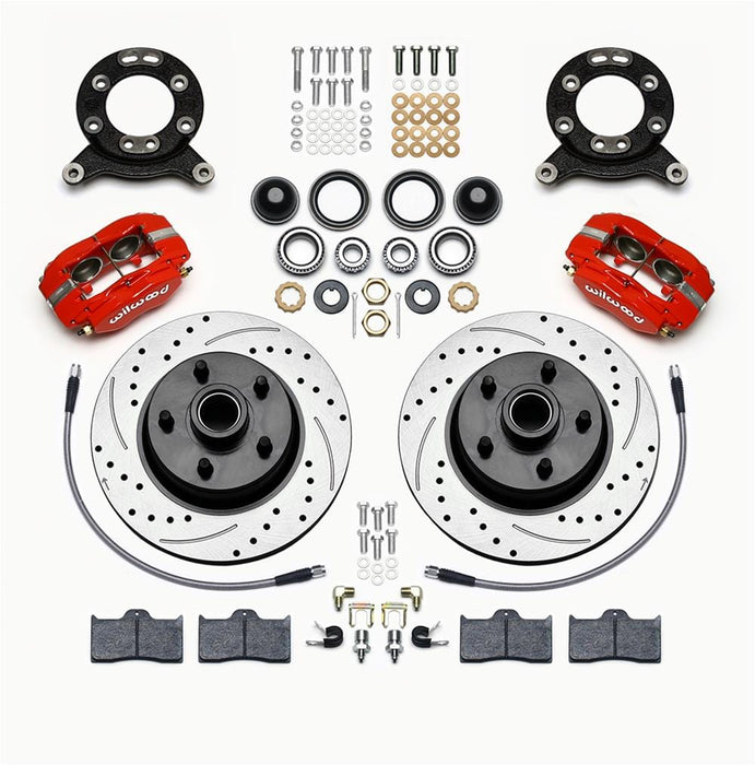 Wilwood Disc Brakes Wilwood Classic Series Dynalite Front Brake Kits 140-13476-DR Autofit