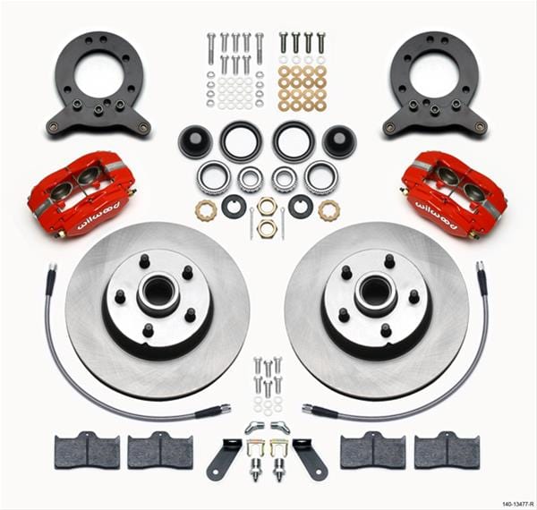 Wilwood Disc Brakes Wilwood Classic Series Dynalite Front Brake Kits 140-13477-R Autofit