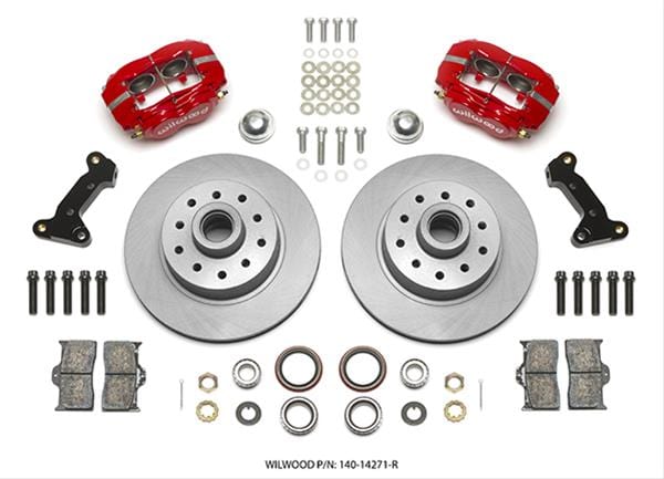 Wilwood Disc Brakes Wilwood Classic Series Dynalite Front Brake Kits 140-14271-R Autofit