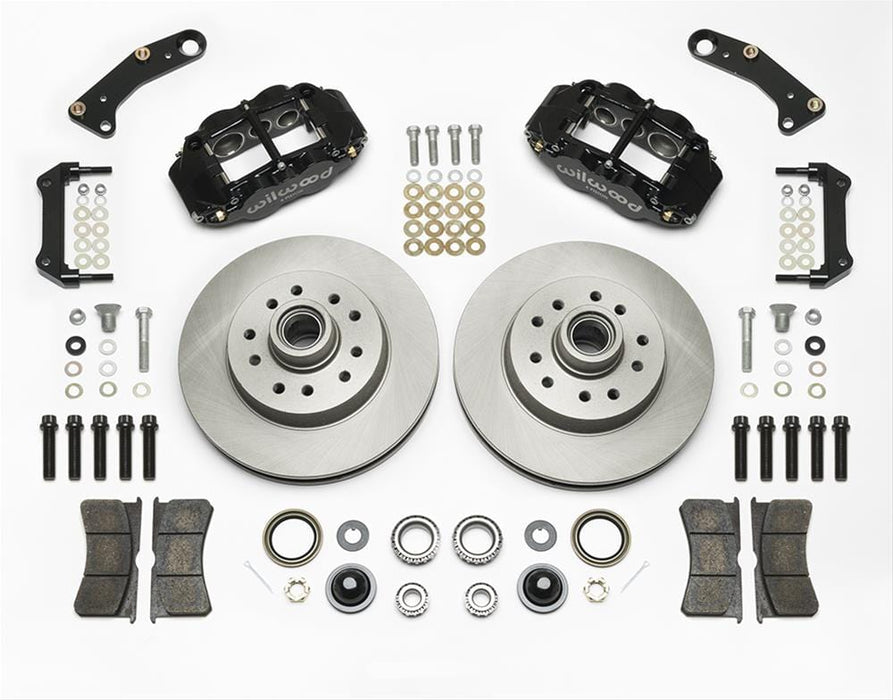 Wilwood Disc Brakes Wilwood Classic Series Forged Narrow Superlite 6R Front Brake Kits 140-14474 Autofit