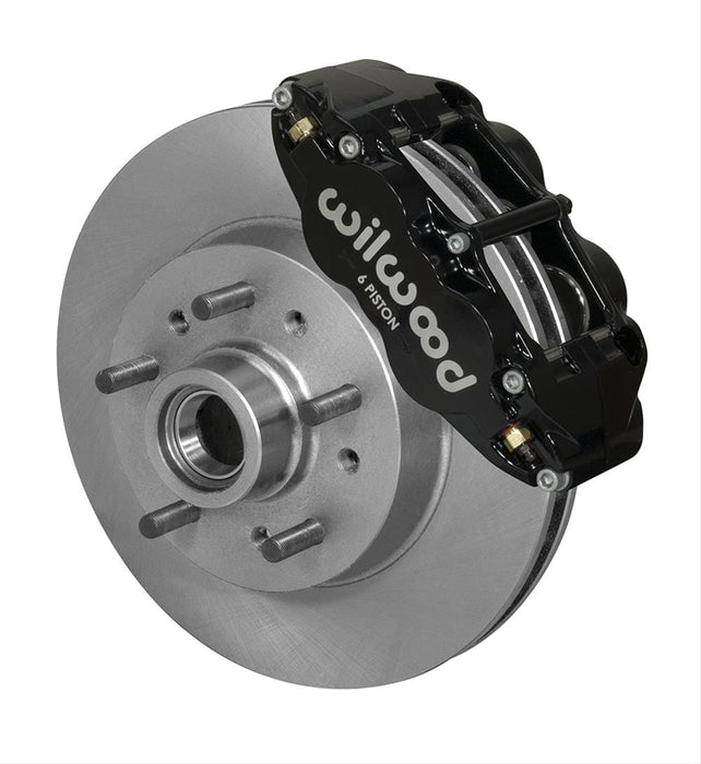 Wilwood Disc Brakes Wilwood Classic Series Forged Narrow Superlite 6R Front Brake Kits 140-14474 Autofit