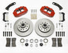Wilwood Disc Brakes Wilwood Classic Series Forged Narrow Superlite 6R Front Brake Kits 140-14474-R Autofit
