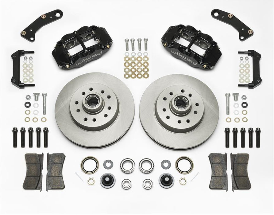 Wilwood Disc Brakes Wilwood Classic Series Forged Narrow Superlite 6R Front Brake Kits 140-14526 Autofit