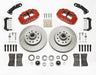Wilwood Disc Brakes Wilwood Classic Series Forged Narrow Superlite 6R Front Brake Kits 140-14526-R Autofit