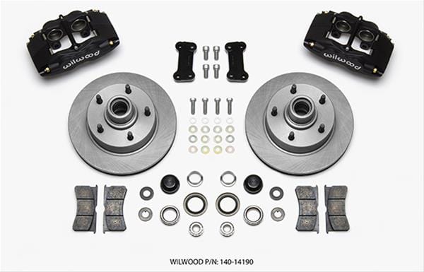 Wilwood Disc Brakes Wilwood Classic Series Forged Superlite 4 Front Brake Kits 140-14190 Autofit