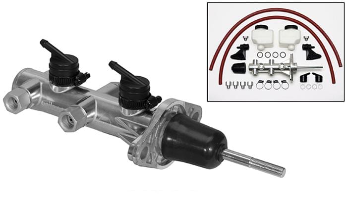 Wilwood Disc Brakes Wilwood Combination Remote Tandem Master Cylinders 260-14389-P Autofit