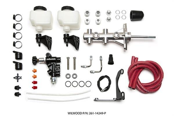 Wilwood Disc Brakes Wilwood Combination Remote Tandem Master Cylinders 261-14249-P Autofit