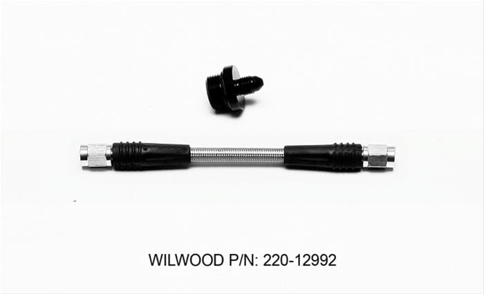 Wilwood Disc Brakes Wilwood Compact Remote Master Cylinder Flexlines 220-12992 Autofit