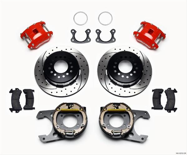 Wilwood Disc Brakes Wilwood D154 Rear Parking Brake Kits 140-12212-DR Autofit