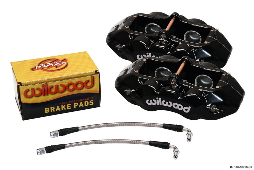 Wilwood Disc Brakes Wilwood D8-4 Brake Calipers 140-10790-BK Autofit