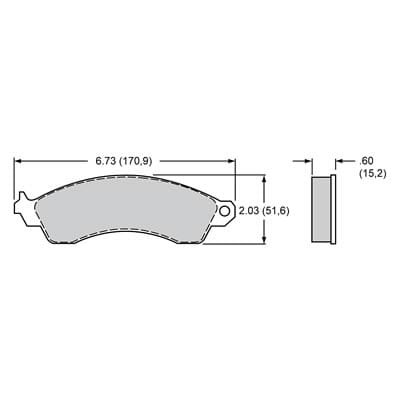 Wilwood Disc Brakes Wilwood Disc Brakes Brake Pads 150-9550K Autofit