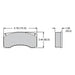 Wilwood Disc Brakes Wilwood Disc Brakes Brake Pads 15A-10154K Autofit