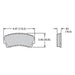 Wilwood Disc Brakes Wilwood Disc Brakes Brake Pads 15A-5936K Autofit
