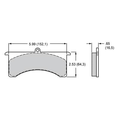 Wilwood Disc Brakes Wilwood Disc Brakes Brake Pads 15E-10228K Autofit