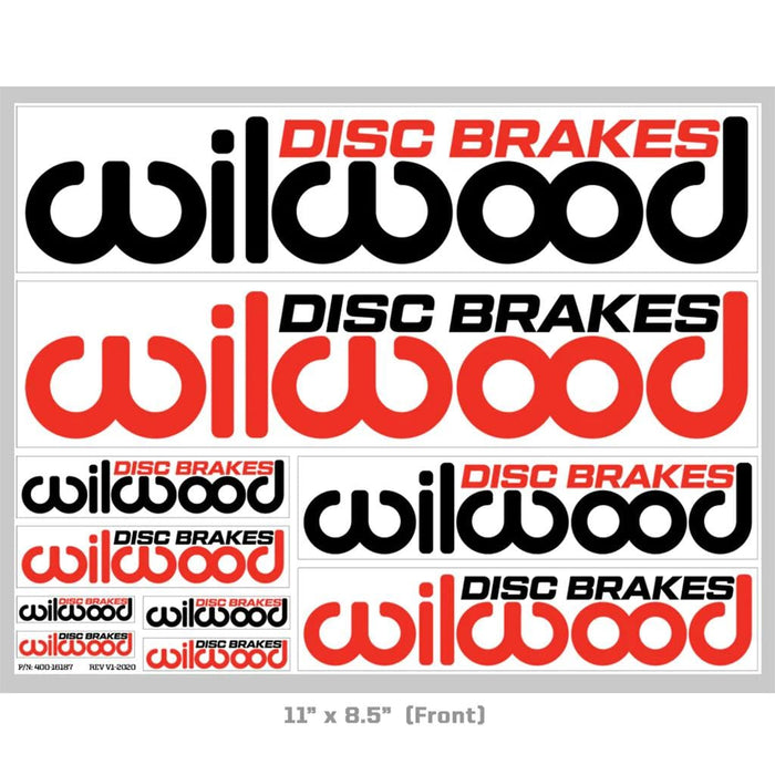 Wilwood Disc Brakes Wilwood Disc Brakes Decals and Stickers 400-16187 Autofit