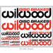 Wilwood Disc Brakes Wilwood Disc Brakes Decals and Stickers 400-16187 Autofit