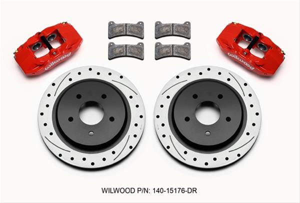Wilwood Disc Brakes Wilwood DPC56 Rear Brake Kits 140-15176-DR Autofit